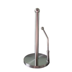 Portarrollos de Papel Higiénico con Base de Hierro y Resorte, Diseño Moderno Ecológico, de Pie, para Rollos Grandes, Doble Poste, Sin Perforaciones - Product Image 5