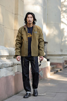 Veste polaire d'hiver pour homme avec col en polaire, style cargo en toile, décontractée, streetwear, OEM, vente en gros