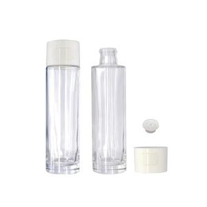 Emballage écologique en verre pour soins de la peau, flacon de lotion en verre de 100 ml, flacon en verre vide personnalisé pour huile, flacons pour fabricants - Product Image 1