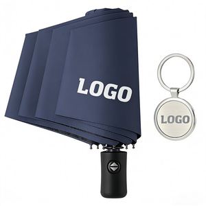 Wholesale 3 Folding for Promotional Business Gift <b>Automatic</b> <b>Umbrellas</b> With Custom Logo - Product Image 1