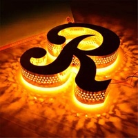 LED Punch ing Letter Sign Hochwertige Bling wasserdichte LED Sign Punch Side Letters Elektronische Schilder