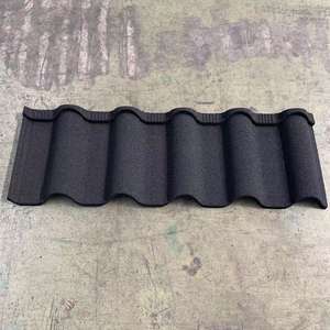 Máquina de fabricación de tejas de acero y metal recubiertas de piedra de estilo moderno, tejas de asfalto de bajo precio para hoteles y parques, forma de Bambú - Product Image 4