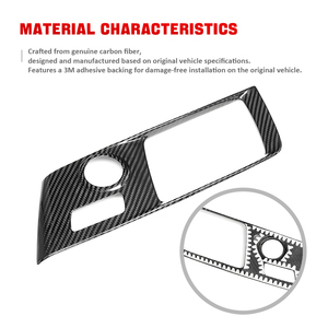 Accesorios de Decoración Interior para Auto, Juego Completo de Fibra de Carbono Seca OEM para C7 2014-2019 - Product Image 5