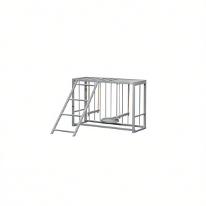 Juguete de madera para pollos con diseño de escalera y columpio para entrenamiento de mascotas - Product Image 1