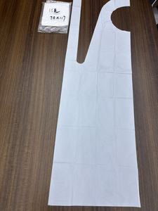 <span class=keywords><strong>Tablier</strong></span> jetable imperméable en PE pour espaces publics, protection de niveau D, tailles et logo personnalisables, utilisation toutes saisons - Product Image 2