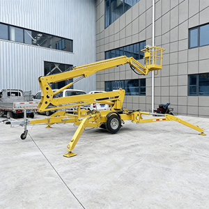 Plataforma Elevadora Autopropulsada, Elevador Hidráulico Articulado sobre Orugas <span class=keywords><strong>para</strong></span> Trabajo en Altura, con Altura de Trabajo de 39 pies, 40 pies a 70 pies - Product Image 5