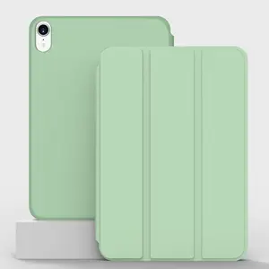 Capa de couro pu à prova de choque, capa inteligente para apple ipad air 5