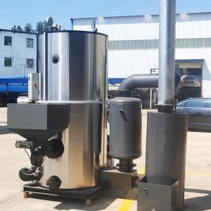 Log Madeira Biomassa Demitido Pequena Caldeira de Vapor De Carvão Vertical 100kg 200kg 300kg 500kg 1000kg Industrial Fornecido de Baixa Pressão - Product Image 5