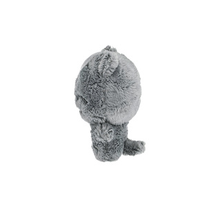 Peluche de Gato Gris Personalizado OEM con Bajo MOQ, Juguete de Peluche de Animal, Regalo para Amigos, Colgante para Mochila - Product Image 4