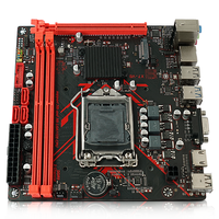 Carte mère haute performance B75 Dual DDR3 M.2 SATA3.0 USB 3.0 8GB I7 I5 I3 Socket LGA1155