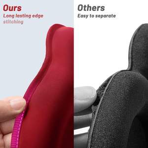 Masque de sommeil 3D profilé et bandeau doux confortable pour les yeux masque de sommeil de <span class=keywords><strong>nuit</strong></span> pour bloquer <span class=keywords><strong>la</strong></span> lumière - Product Image 6