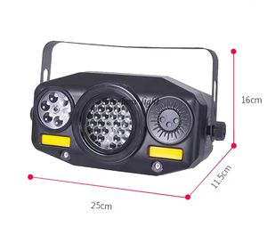 Equipo de iluminación de escenario de aluminio azul LED especial de 40W, Láser de patrón de agua Cornucopia <span class=keywords><strong>para</strong></span> ambiente ambiental <span class=keywords><strong>para</strong></span> DJs y escenarios - Product Image 6