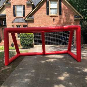 Puente portátil Mini Estructura de objetivo de campo tiro de fútbol poste de portería de fútbol inflable para penalización - Product Image 5