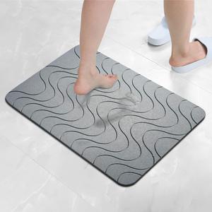 Alfombra de baño de tierra de diatomeas, alfombra de baño súper absorbente con <span class=keywords><strong>duchas</strong></span> <span class=keywords><strong>antideslizantes</strong></span> <span class=keywords><strong>para</strong></span> el baño, cocina, alfombrilla de pie fácil de limpiar - Product Image 3