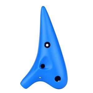 Instrument de musique en plastique 12 trous Ocarina Flute Alto C avec <span class=keywords><strong>partition</strong></span> de musique pour mélomane et débutant - Product Image 4