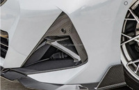 Grille de ventilation de pare-chocs avant en carbone sec pour BMW Série 2 G42 Coupé M240 M Sport 2022+ Style automobile