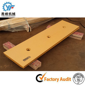 ใบมีดตัด YF Grader Cutting Edge 1U0593 แบบโค้งสองด้าน 1150Re-N/mm2 ได้รับการรับรองมาตรฐาน ISO9001:2015 ขนาด 550x290x13 มม. สำหรับรถขุด - Product Image 2