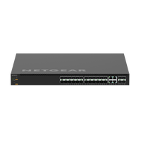 M4350-24F4X (MSM4328F) - 24x1G/2.5G SFP und 4x10G Combo Kupfer / SFP+ Managed Switch mit Farb-LEDs