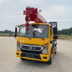 6 tấn 28m nâng chiều cao cánh tay thẳng nhiệm vụ nặng nề mới xe tải cẩu máy với cần cẩu xe tải gắn cẩu - Product Image 1