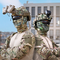 PTG Vente chaude CS FAST Nylon Accessoires de camouflage sportif Housse de casque tactique en tissu