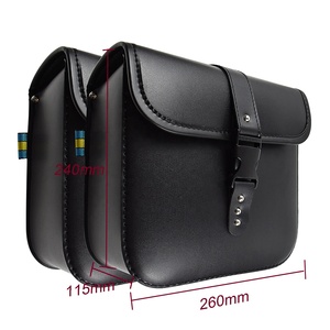 Bolsas Laterales Impermeables para Motocicleta - <span class=keywords><strong>Alforjas</strong></span> de Almacenamiento para Harley Sportster XL, Touring, Softail y Honda Suzuki - Product Image 5