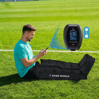 Bottes de récupération pour les soins des pieds avec logo personnalisé, masseur pneumatique sans fil pour les jambes entières, pour soulager l'œdème