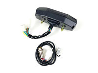 Speedometer LCD Modifikasi Sepeda Motor, Instrumen Kecepatan Odometer Pengukur Minyak LCD