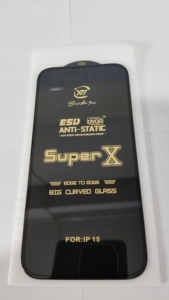 Vetro temperato Super <span class=keywords><strong>X</strong></span> per <span class=keywords><strong>Iphone</strong></span> 15 <span class=keywords><strong>protezione</strong></span> dello <span class=keywords><strong>schermo</strong></span> in vetro temperato antistatico 11 12 13 14 15 16 Pro vetro temperato chiaro Max - Product Image 4