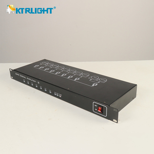 Amplificateur Répartiteur DMX512 à Isolation Optique 8 Voies KTR-8, Protection IP33, pour Éclairages de Scène Mobiles, Ampoules Halogènes 8000K RGB AC100-240V - Product Image 4