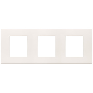 แผ่นปิด 6M (2+2+2) Int71 สีขาว 26.6x9.5x0.9 ซม. สำหรับปลั๊กและเต้ารับ - Product Image 1