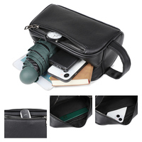 Harga Grosir Pabrik Tas Dompet Kulit PU Tahan Air Desain Mewah Dompet Pria