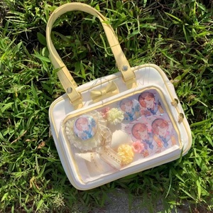 Elegant Style White Gold Embroidery Photo Frame Pin Display Shoulder Fashion Handbag <b>Custom</b> <b>Doll</b> Ita Bag - Product Image 2