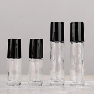 Wholesale Clear Glass <b>Roll</b>-<b>on</b> Bottles Essential <b>Oil</b> <b>Perfume</b> and Lip Balm Roller for Ball 5ml 10ml Capacity - Product Image 6