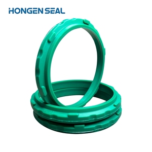 Bague tampon de qualité supérieure pour joint de tige de vérin hydraulique d'excavatrice HBY HBTS, taille personnalisée, pour engins de terrassement robustes - Product Image 3