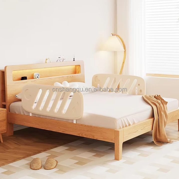 VSUCH Toddler Fence Sturdy Baby Crib
