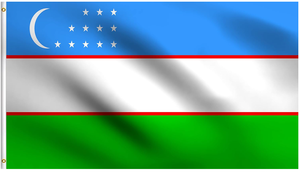 LOGOTIPO personalizado Producto de poliéster Fanáticos del evento de fútbol Banderas de mano Banderas NACIONALES DE <span class=keywords><strong>Uzbekistán</strong></span> - Product Image 5