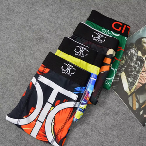 กางเกงชั้นในบ็อกเซอร์สำหรับผู้ชาย,กางเกงชั้นในชายแบบสั่งตัดพิมพ์โลโก้ได้ตามต้องการ - Product Image 4