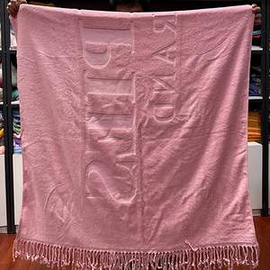 Serviettes <span class=keywords><strong>de</strong></span> plage en jacquard tissé surdimensionnées et lourdes, 100% coton, très absorbantes, serviettes <span class=keywords><strong>de</strong></span> bain et <span class=keywords><strong>de</strong></span> plage - Product Image 3