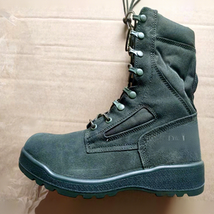 Bottes tactiques en cuir suédé respirant TSB21-12 DMS pour hommes, marron, vert, noir, bottes tactiques du désert en suédé, bottes tactiques noires - Product Image 3
