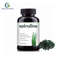 Ausreson Comprimé de pilules de spiruline et de chlorella biologiques 500mg Suppléments de chlorophylle riches Chine Comprimés de spiruline de haute qualité