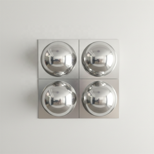 Giant Dome Bubble Convex Acrylic Art Deco Silver <b>Mirror</b> Finish 55.5x55.5cm Shatterproof Frameless <b>Wall</b> Decor Home Cutting - Product Image 5