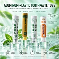 Tube de dentifrice à embout fin pour dosage précis, emballage de pâte de revêtement partiel