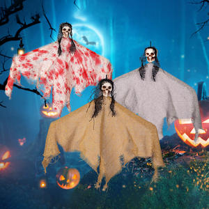 Decorazioni di Halloween all'ingrosso all'aperto pauroso piangendo scheletro appesa fantasma decorazione della casa stregata - Product Image 4