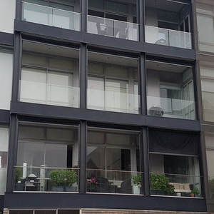 Daiya balustrade de balcon jardinières avec prix u canal verre trempé balustrade - Product Image 6