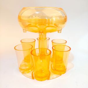 Distributeur de boissons, distributeur de vin, remplissage de liquides, shots avec 6 tasses, fontaine à vin en acrylique - Product Image 3