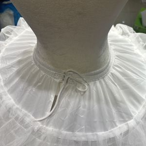 LY-PC0003 Sottogonna per <span class=keywords><strong>Abito</strong></span> da Sposa, Crinolina Voluminosa a 8 Cerchi con Balze per Donne e Ragazze - Product Image 4