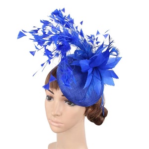 Fascinator da Chiesa Elegante per Donna, Realizzato a Mano in Sinamay di Alta Qualità, Modello Sposa, Vendita Calda - Product Image 5