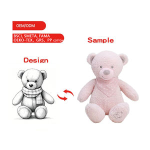 Cina fabbrica di giocattoli eco-friendly marrone orsacchiotto morbido peluche per bambini certificati OEKO-TEX piccole dimensioni PP cotone regalo perfetto - Product Image 5