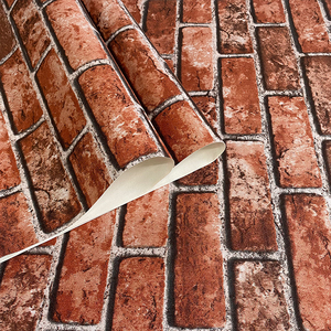 จําลอง 3D <span class=keywords><strong>อิฐ</strong></span>วอลล์เปเปอร์ห้องนั่งเล่นร้านอาหารชาบ้าน<span class=keywords><strong>ร้าน</strong></span><span class=keywords><strong>ตัดผม</strong></span>,ทีวีพื้นหลังตกแต่งผนังวอลล์เปเปอร์ - Product Image 5