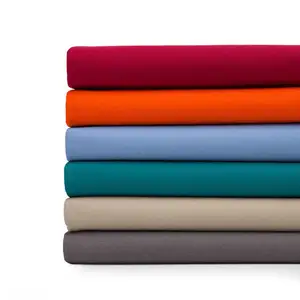 Canvas Fabric Recycled Cotton Canvas Fabric for Bag Making Cover Heavy Duty Waterproof Durable with Grommet Cotton